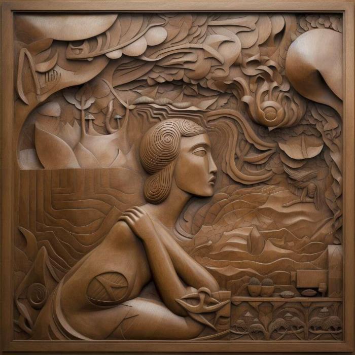 نموذج ثلاثي الأبعاد لآلة CNC 3D Art 